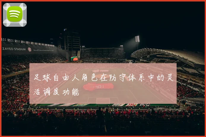 足球自由人角色在防守体系中的灵活调度功能